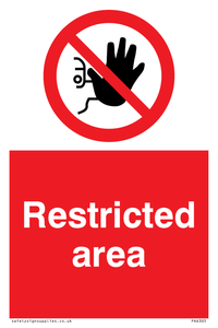 PA6305: Restricted area