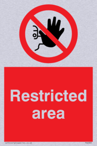 PA6305: Restricted area
