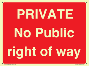 PA6306: PRIVATE No Public right of way