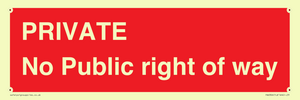 PA6306: PRIVATE No Public right of way