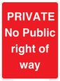 PA6306: PRIVATE No Public right of way