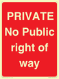 PA6306: PRIVATE No Public right of way
