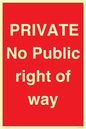 PA6306: PRIVATE No Public right of way