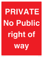 PA6306: PRIVATE No Public right of way