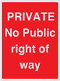 PA6306: PRIVATE No Public right of way