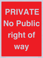 PA6306: PRIVATE No Public right of way