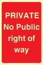 PA6306: PRIVATE No Public right of way