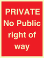 PA6306: PRIVATE No Public right of way