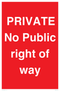 PA6306: PRIVATE No Public right of way