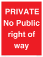 PA6306: PRIVATE No Public right of way