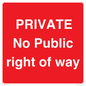 PA6306: PRIVATE No Public right of way