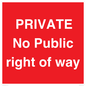 PA6306: PRIVATE No Public right of way