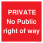 PA6306: PRIVATE No Public right of way