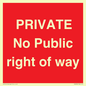 PA6306: PRIVATE No Public right of way