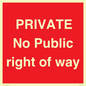 PA6306: PRIVATE No Public right of way
