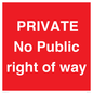 PA6306: PRIVATE No Public right of way