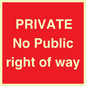 PA6306: PRIVATE No Public right of way