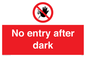 PA6317: No entry after dark