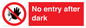 PA6317: No entry after dark