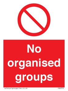 PA6319: No organised groups