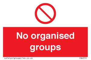 PA6319: No organised groups