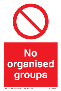 PA6319: No organised groups