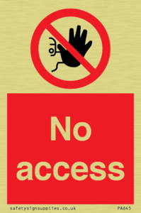PA645: no access