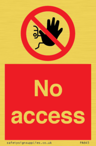 PA645: no access