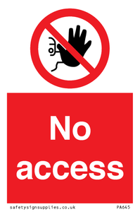 PA645: no access