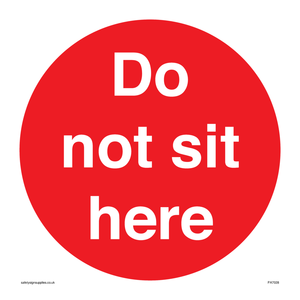 PA7028: Do not sit here