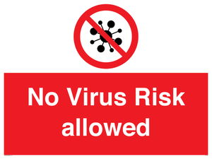 PA7039: No Virus Risk allowed