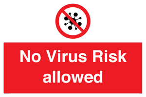 PA7039: No Virus Risk allowed