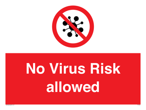 PA7039: No Virus Risk allowed