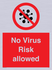 PA7039: No Virus Risk allowed
