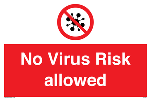 PA7039: No Virus Risk allowed