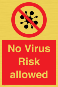 PA7039: No Virus Risk allowed