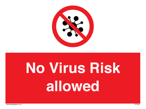 PA7039: No Virus Risk allowed
