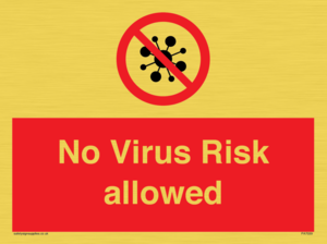 PA7039: No Virus Risk allowed