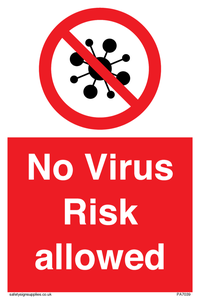 PA7039: No Virus Risk allowed