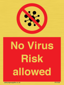 PA7039: No Virus Risk allowed
