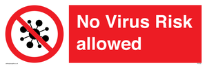 PA7039: No Virus Risk allowed