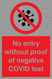 PA7047: No entry without proof of negative COVID test