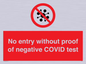 PA7047: No entry without proof of negative COVID test