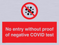 PA7047: No entry without proof of negative COVID test