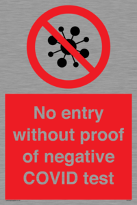PA7047: No entry without proof of negative COVID test