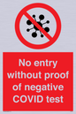 PA7047: No entry without proof of negative COVID test