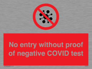 PA7047: No entry without proof of negative COVID test