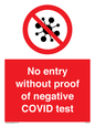 PA7047: No entry without proof of negative COVID test