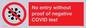 PA7047: No entry without proof of negative COVID test