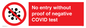 PA7047: No entry without proof of negative COVID test